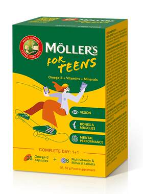 挪威Mollers青少年营养包