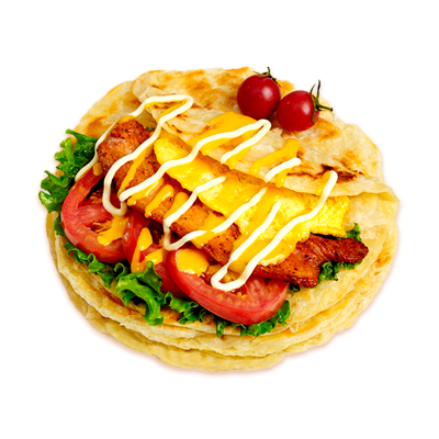 千口福手抓饼面饼皮早餐夜宵