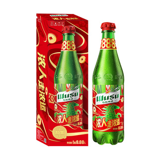 【现货】乌苏精酿小麦啤酒8.88L*1瓶马年限定大乌苏聚会过年送礼