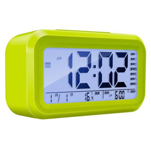 闹钟学生用起床神器2025新款智能多功能夜光时钟表儿童桌面电子