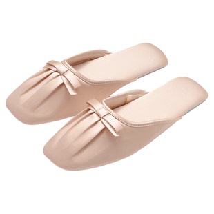 夏秦真丝拖鞋眼罩发圈组合女秋冬送礼居家室内桑蚕丝舒适2026新款