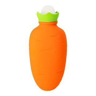 硅胶热水袋注水暖水袋灌水式防爆防漏迷你小号随身便携可爱暖手宝