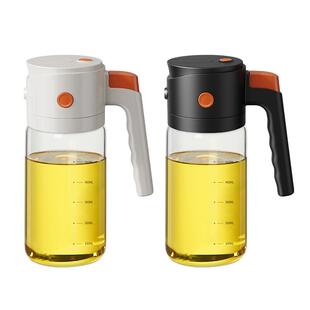 乐扣乐扣喷油壶喷倒一体雾化厨房家用防漏油高硼硅玻璃不挂油罐瓶