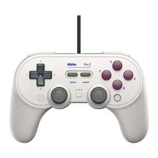 8BitDo八位堂Pro 2有线游戏手柄 原神我的世界艾尔登法环双人成行精英 Steam游戏机NS通用Switch手柄PC电脑版