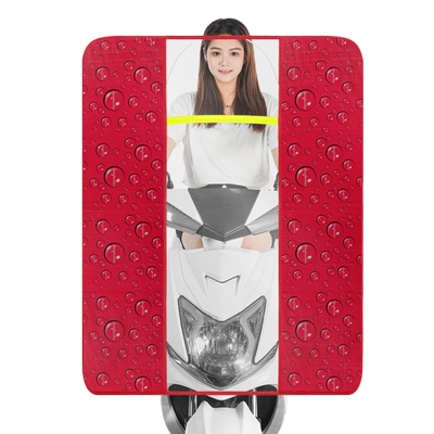 电动摩托车挡风板透明防寒