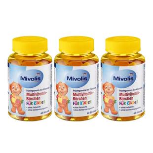 【自营】dm 德国Mivolis小熊维生素软糖儿童复合多种维生素VC软糖