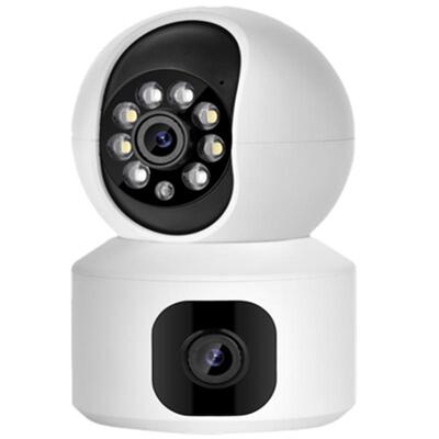 Vstarcam双镜头双画面360度无死角手机远程家用摄像头全彩高清夜