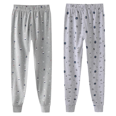 男童秋裤纯棉A类打底棉毛裤