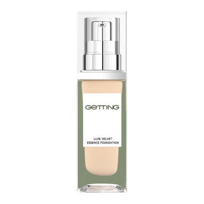 GETTING【爆品控油清爽持妆】臻萃丝绒油皮草本精华粉底液