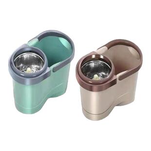 旋转双驱动拖把桶瓷砖家用地板快速桶懒人甩干桶拖把拖把