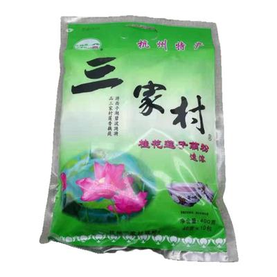 三家村桂花西湖藕粉杭州特产