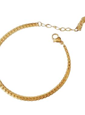 女士手链轻奢高级感黄金镀不掉色