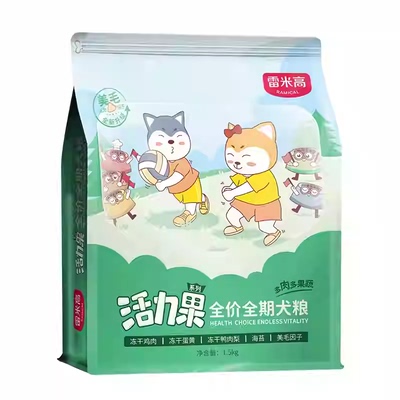 多肉多果蔬全价犬粮冻干无谷低敏