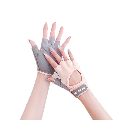 半指健身手套减震透气防起茧护手