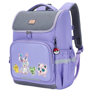 【宝可梦联名款】卡拉羊1-4-6年级小学生书包减负防下坠大容量