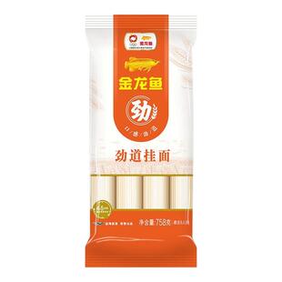 金龙鱼挂面家常系列劲道麦芯挂面758g/袋面条汤面条方便速食家用