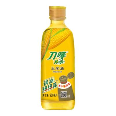 刀唛玉米油900ml压榨小瓶植物油