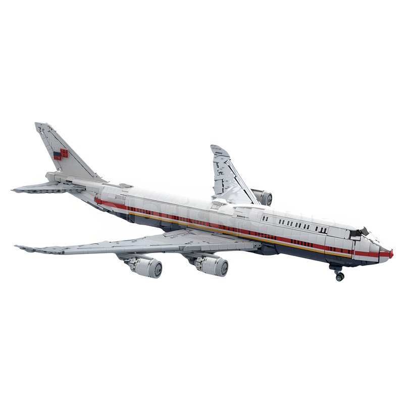 MOC-267018空军一号客机积木