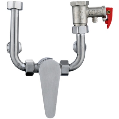 304不锈钢电热水器形阀全铜淋浴