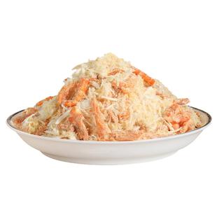 【不怕掉毛】蛋黄磷虾肉松猫咪宠物零食猫粮伴侣营养发腮改善挑食