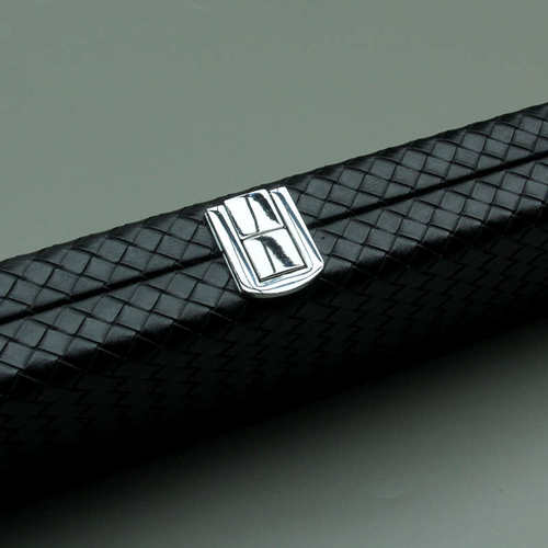 台球通杆三槽中式黑八大头九球多支装一体杆包简约耐磨铝合金杆盒