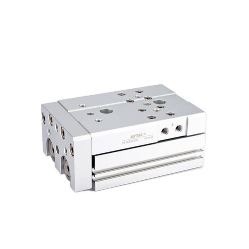 亚德客双轴滑台气缸HLQ6X20S/12X10/8X30SA/16X150/25X75X100SAS