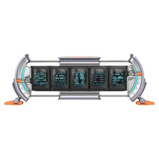 Divoom点音时光之门任意屏辉光管时钟电竞桌面摆件黑科技创意礼物