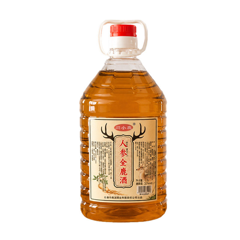 人参全鹿酒2.5L吉林梅花鹿鞭鹿茸片