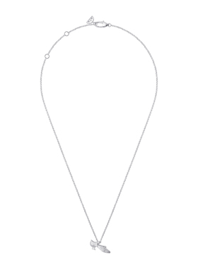 TWOR缇坞/S925银复古高跟鞋项链