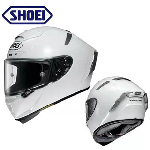 女生最爱限量收藏正品SHOEI 摩托车头盔X14全盔跑盔赛盔亚黑白色S