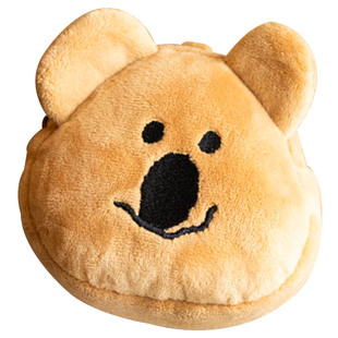 韩国Dinotaeng柿子椒熊脸型收纳包可爱女化妆包零钱包耳机收纳袋