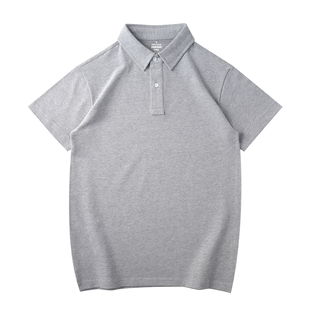 匹戏300g新疆棉重磅polo衫男团体定制工作服纯棉翻领保罗短袖T恤