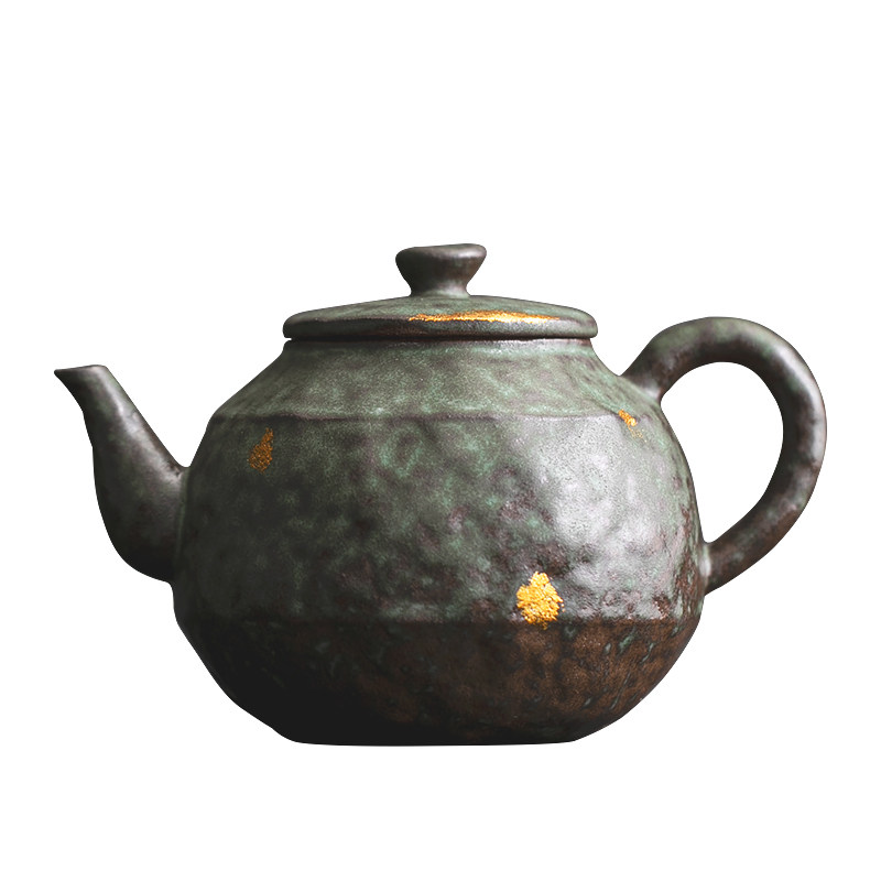 粗陶茶壶带过滤茶水壶功夫单壶