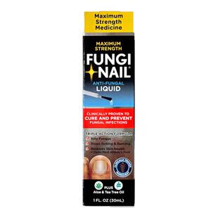 美国直邮FUNGI-NAIL灰指甲液30ml  脚癣足癣真菌感染祛脚气甲沟炎