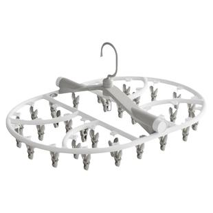 袜子晾晒架可折叠多夹子晾衣架学生宿舍家用阳台挂内衣晒袜子神器