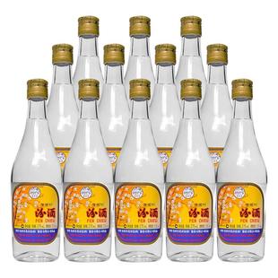 2019年汾酒375ml*12瓶玻璃瓶装出口汾山西特产杏花村高度粮食白酒