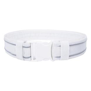 龙鳞甲白色战术户外多功能腰带骑行夜间巡逻反光旋转快拔九二套装