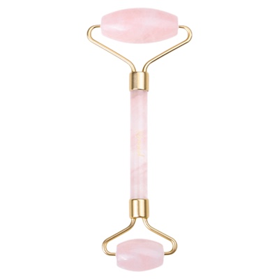 KRRAMEL天然粉色玉石滚轮刮痧板