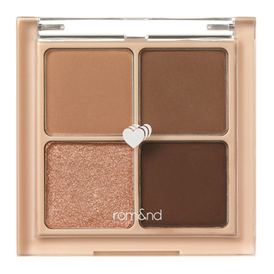 秦瑞瑞呀推荐romand四色眼影盘新03大地色干兔尾草m02学生水泥盘