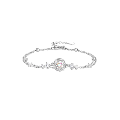 卡蒂罗魔法苹果双链手链女款纯银轻奢小众精致首饰女高颜值学生党