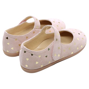 Littlewinkaa童鞋2026春季新款儿童可爱爱心公主鞋女童舞蹈鞋童鞋
