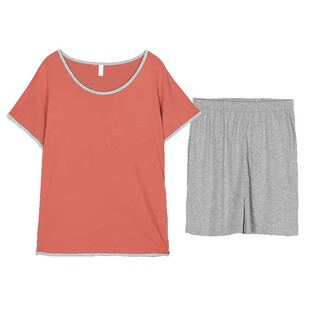 可爱睡衣女清新短袖短裤薄款女士纯棉夏季休闲可外穿家居服套装