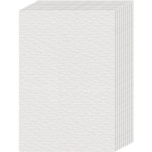 获多福水彩纸300g细纹康颂新莫朗彩铅纸8k中粗棉浆水彩画专业用纸