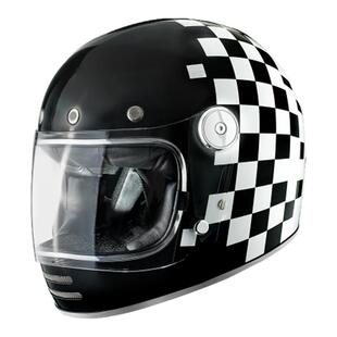 Motoway摩地威复古巡航摩托车头盔哈雷机车全盔男女轻量小盔体