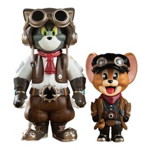 猫和老鼠TOMand JERRY芝士星球探险汤姆猫杰瑞鼠潮玩手办摆件礼物
