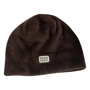 TUshu/糯唧唧暖fufu～秋冬保暖护耳大版包头帽气质百搭冷帽堆堆帽