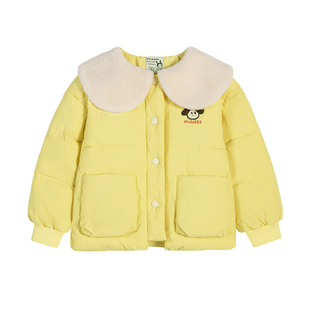 viciusss丸社女童棉服短款2025新款女宝冬衣外套儿童棉袄冬装棉衣