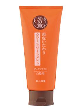乐敦50惠50惠敏感肌用盖白发染膏