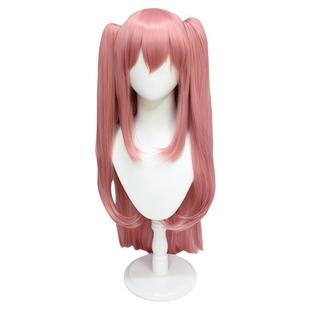 思越 终结的炽天使 克鲁鲁 ・采佩西 cos 假发 烟粉色双马尾假毛