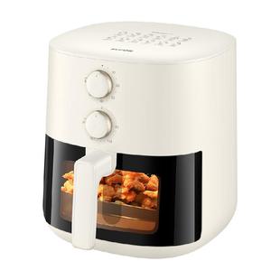 苏泊尔空气炸锅家用可视免翻面多功能新款5L大容量电炸锅烤箱一体